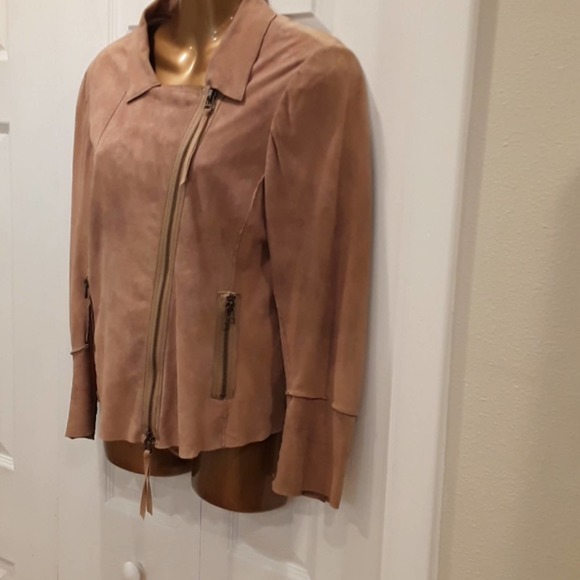 Lambskin Jacket Nigel Preston & Knight Sz L Lambskin Suede Grunge Jacket - Picture 6 of 9